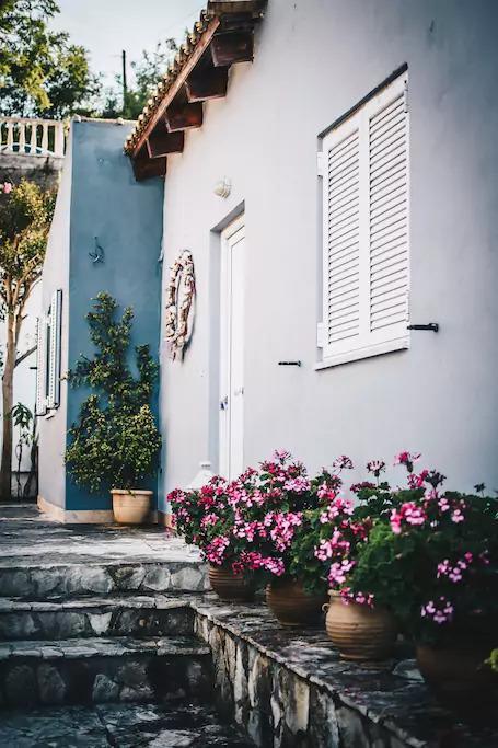 Villa Galanis By The Sea Нифорейка Экстерьер фото