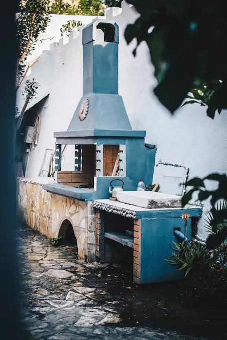 Villa Galanis By The Sea Нифорейка Экстерьер фото
